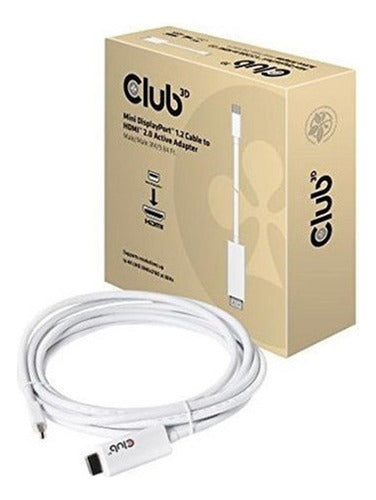 Club3d Displayport 12 A Hdmi 20 Uhd Cac1070 Blanco 0