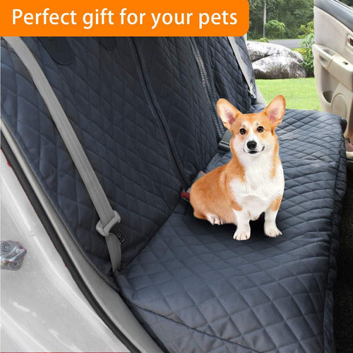 Honest Dog Waterproof Pet Seat Cover Black, 145cm X 120 7