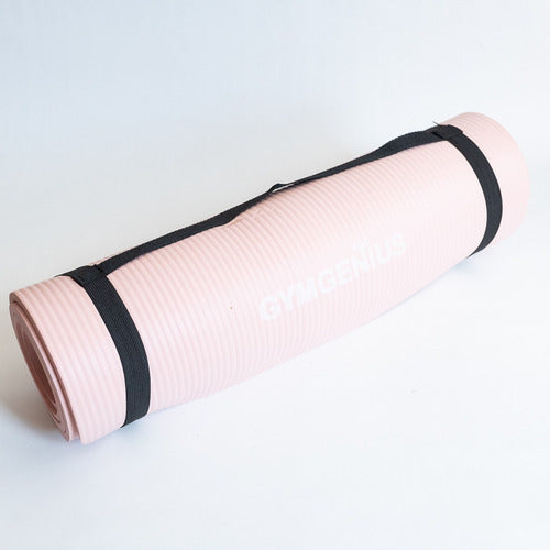 Gymgenius Mat Fitness Premium Gym, Pilates or Yoga 10mm Pink 1