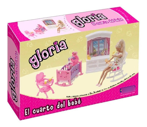 Dollhouse Furniture Gloria Baby's Room 0