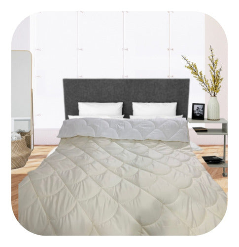 Love & Home Acolchado Edredon 1 1/2 Pl Reversible Abrigado Efecto Duvet 0