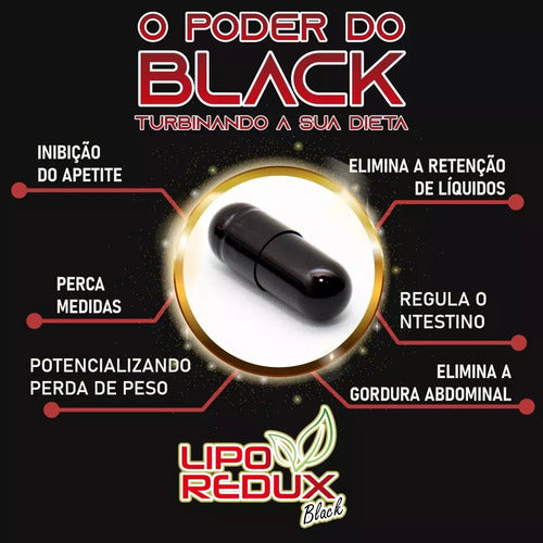 Lipo Redux Black - Fat Burner Stock 1