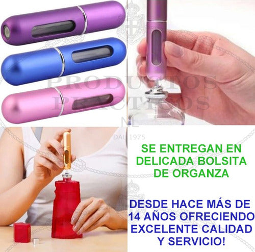 ProductosPracticosNL Mini Perfumero Recargable Atomizador Regalo Dia De La Mujer 0