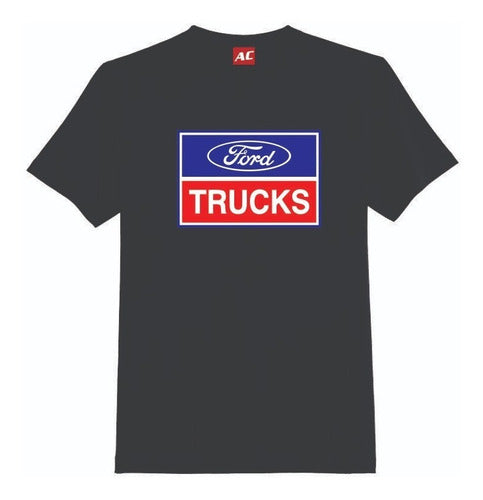 Printed Ford Trucks Camiones T-Shirt 2