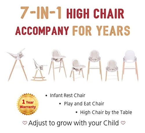 Generic Tiny Dreny High Chair for Baby and Child 1