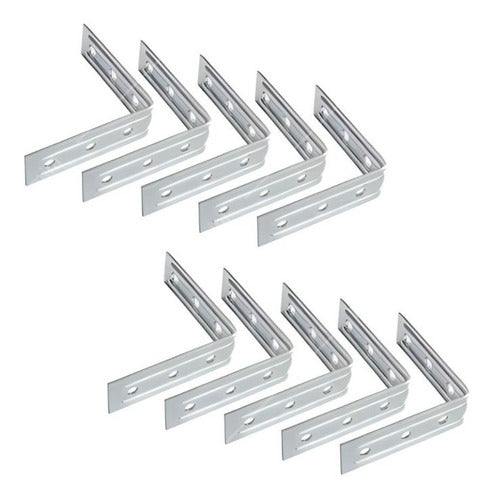 Reinforced Angle Bracket 122x122 - Pack of 50 Units 0