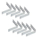Reinforced Angle Bracket 122x122 - Pack of 50 Units 0