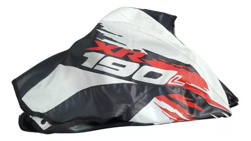 Funda Tanque Honda Xr190l 2023 Estampado Blanco Fmx 0