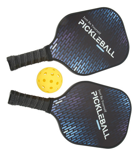 Conjunto De Pás E Bolas Pickleball | Leijiaer Equipments Car 6