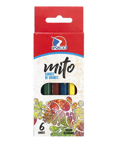 Ezco Mito Short Colored Pencils X6 20 Boxes 0