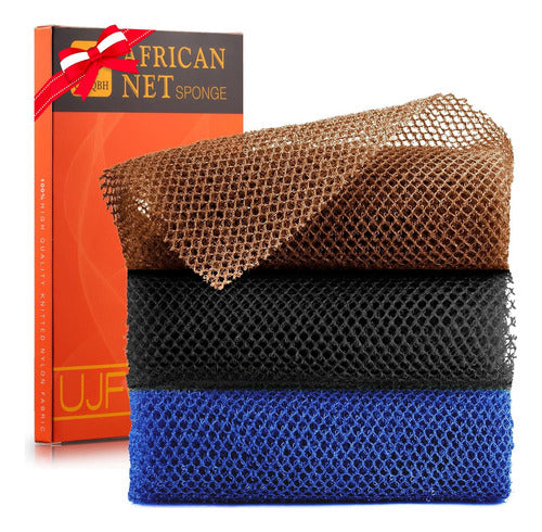 UJFQBH African Net Bath Sponge 0