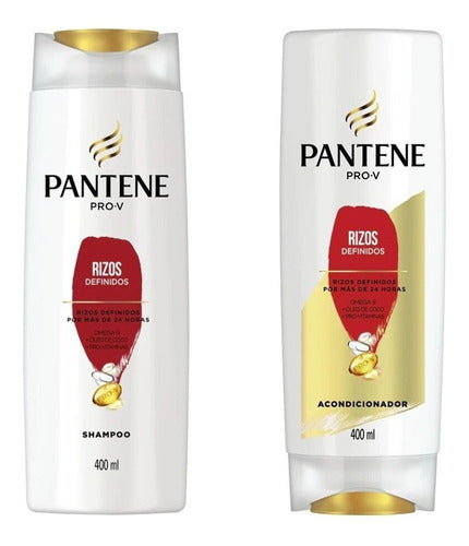 Shampoo Y Acondicionador Pantene Rizos Definidos 400 Ml 0