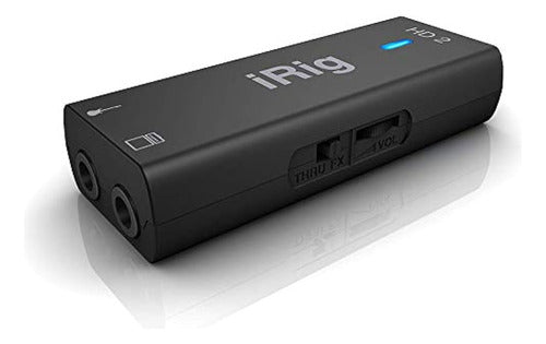 Interfaz De Guitarra Digital Ik Multimedia Irig Hd 2 Para Ip 1