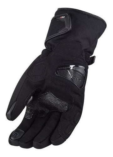 LS2 Guantes Moto Invierno Snow Man Negro Talle S - Cafe Race 1