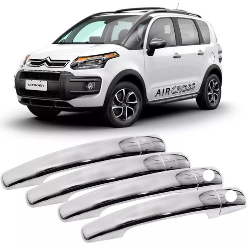 Citroën C4 C3 2014 C3 Picasso Chrome Handle Cover Kit 1