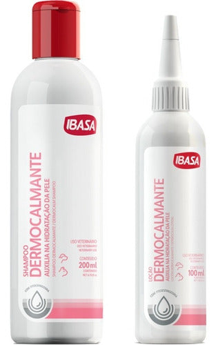 Shampoo Dermocalmante 200ml + Loção 100ml - Ibasa 0