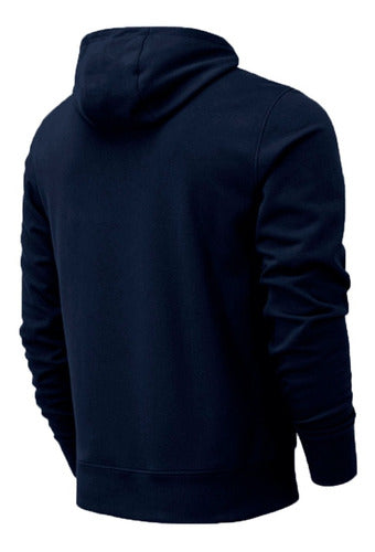 New Balance Essentials Hoodie Men Lifestyle Navy Blue 1