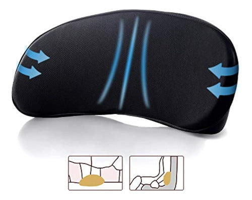 Almohada De Soporte Lumbar Para Asiento De Automóvil - Cojín 0