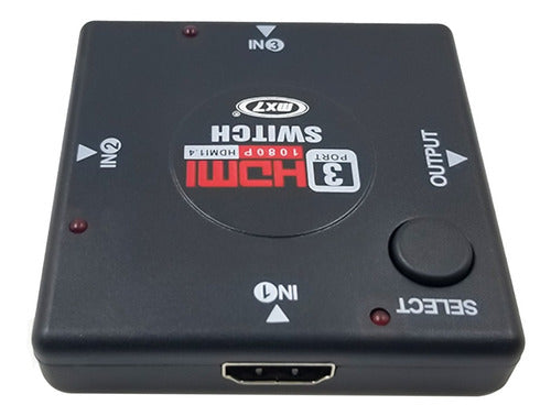 MX7-BELSIC Switch HDMI 3 X 1 - Full HD 1080p 3 Inputs 1 Output 1