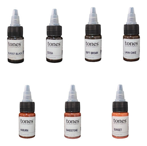 Tones Micropigments Dermopigmentation Ink Micropigmentation U.S.A Premium 6