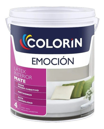 Colorín Latex Emocion Mate Colorin X 1 L Pintureria Don Luis 0