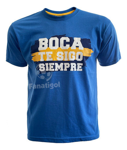 Boca Juniors Official Remera Te Sigo 0