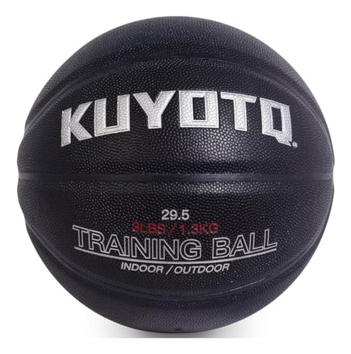 KUYOTQ Weighted Basketball 3lbs Size 7 (29.5 inches) for Indoor and Outdoor Training 0