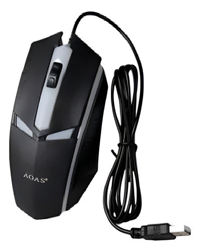 Genérica Mouse Gamer Con Cable Modelo V-01 Dpi 1200 3