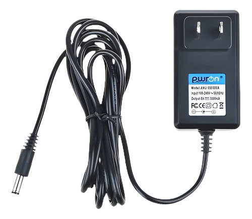 PwrON AC Converter Adapter DC 5V 3A Power Supply Charger 0