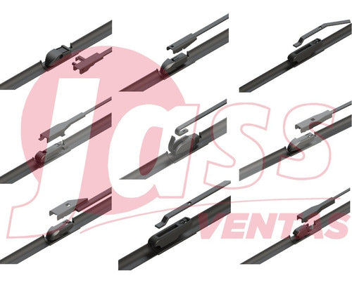 Orlan Rober Advance Renault Captur Wiper Blade Kit 1