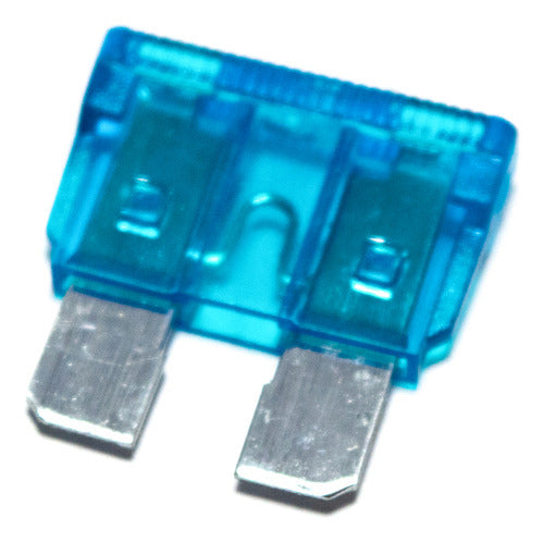 Elumiled Automotive Type Fuse 15A (Light Blue) Pack of 50 0