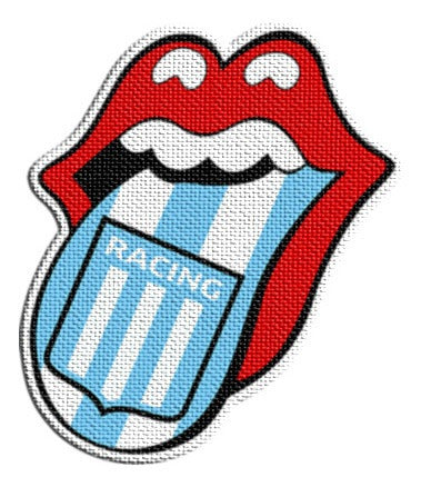 Generic Parche Termoadhesivo Escudo Lengua Racing Club 0