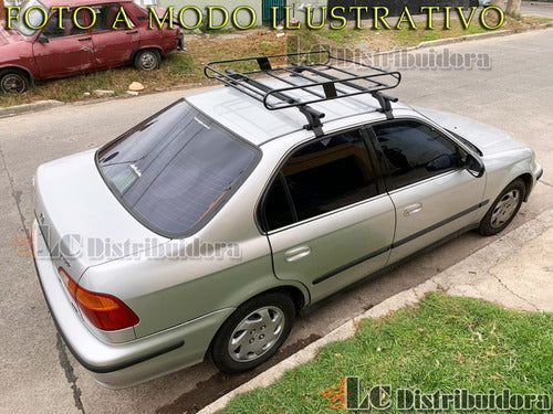 Roof Rack Bar Logan Sandero Up to 2011 + Dk Grill 3