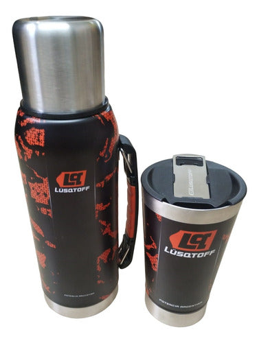 Lüsqtoff Thermal Kit Thermos TL1-9C + Thermal Mug VTL530-9C 0