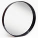 META METAL 90cm Round Nordic Mirror with Iron Frame 0