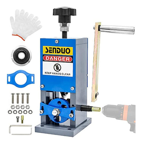 SENDUO Improved Manual Wire Stripping Machine 0.59-1.57in 0