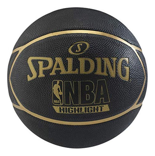 Spalding Fast S Highlight - Rubber Basketball 0