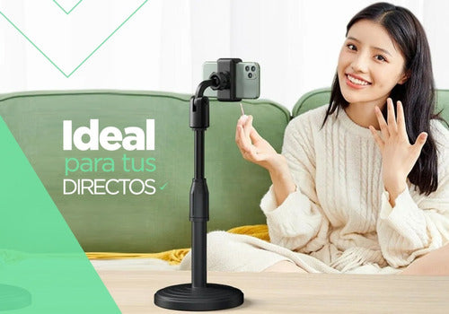 Flexible Rotating Metal Cell Phone Holder Stand 360° Extendable 7