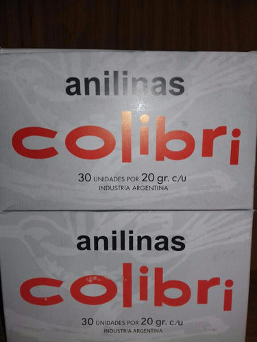 Anilina Colibri Teñido En Frio X 4 Unid  + Blanqueador X 2 U 4