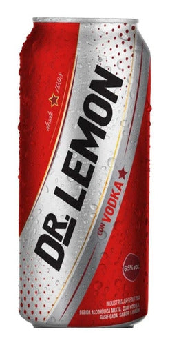 Dr. Lemon Vodka 6.5% 473ml Gluten-Free X12 Cans Quirino Drinks 1