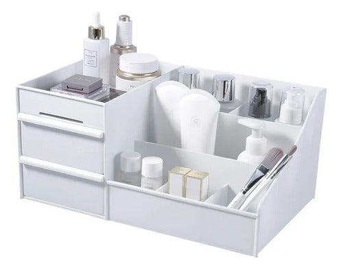 Makeup and Cream Organizer with Desk Drawers 1