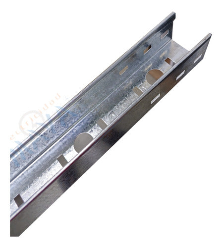 Nuban Perforated Cable Tray 50 Mm X 3 Meters 0.7mm 1