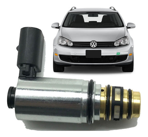 Válvula Torre Compressor Sanden Pxe16c Vw Jetta 2.5 Novo 0