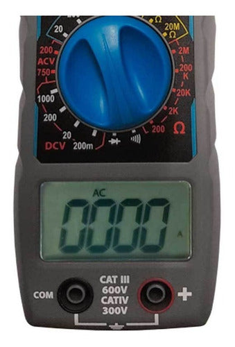 Alicate Amperímetro Digital Cat Iv 300v Et-3201 Minipa Nf 6