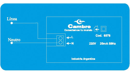 LED Courtesy Module Cambre 6978 Orientation and Signage 0