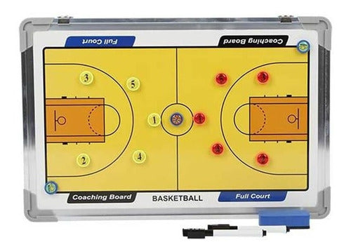 Pizarra Tacticas Basketball 30x45 Cm Magnética Baloncesto 0