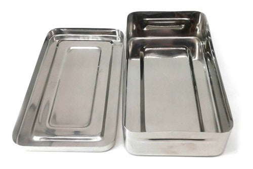 Caja De Metal Para Insturmentos De Manicura 0