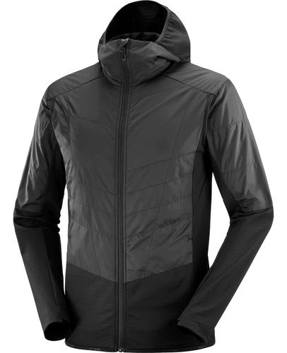 Salomon Men's Outline As Hybrid Mid Thermal Jacket - S+w 0