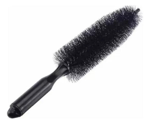 COVERTEX Car Care Wheel Brush with Long Handle 0