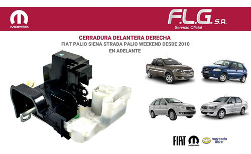 Fiat Cerradura De Puerta Nuevo Palio Fase Iii Elx 5p 07/10 7